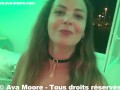 Ava Moore - Pipe à la chaîne avec des inconnus sur les coursives du Cap d'Agde - PORNO REALITE