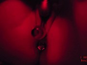 RED ROOM ❌  The Rainbow Series 🌈  Cuffed & fucked until she squirts all over me 💧💧😝