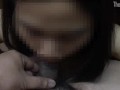 My Asian GF give me a blowjob and cum in her mouth