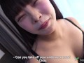 Japanese amateur - Mai in casting couch in Japan hotel as she sucks cock, and get fucked 4k pt 1