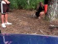 Real Amateur WIFE getting a FACIAL of a STRANGER in a PUBLIC RISKY PLACE ( CUCKOLD BOY WATCHING)