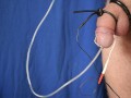 Hot orgasm from sounding ESTIM to cum in the tubule