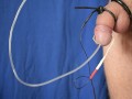 Hot orgasm from sounding ESTIM to cum in the tubule