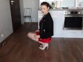 Polish slut JoPlum sexy dance and strip - hot legs and amazing tits