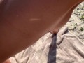 RISKY SEX ON THE BEACH! ALMOST GOT CAUGHT WHILE FUCKING A PERFECT ASS ON PUBLIC - SASSY AND RUPHUS