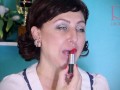 Red lipstick kissing teasing by Regina Noir. Teaser