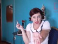 Red lipstick kissing teasing by Regina Noir. Teaser