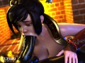 [Blacked] Mei BlowJob [Grand Cupido]( Overwatch )