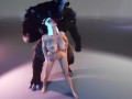 Anal Slave for Monster Cock 3D