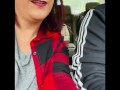 Sucking while driving turns into road side sex