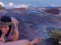SEX IN PARADISE ANAL ASS GIRLFRIEND AMADORA PUBLIC BEACH - SEXDOLL 520