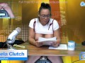 Hot Latina news anchor masturbation on air