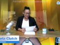 Hot Latina news anchor masturbation on air