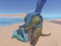 Wild Life / Scalie Porn on the Beach