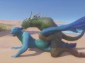 Wild Life / Scalie Porn on the Beach