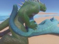 Wild Life / Scalie Porn on the Beach