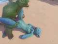 Wild Life / Scalie Porn on the Beach