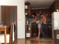 Housewife surprises her man and gets the best fuck in her ass