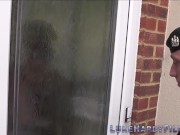 Brit skanks sucking and riding