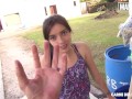 CARNEDELMERCADO - Petite Latina Fucks Like A Pro In Her First Porn Movie!