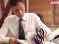 BUMSBUERO - Naughty Secretary Lena Nitro Can't Contain Her Lust For Hard Cock - LETSDOEIT