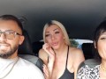 Jennyfer Stone in auto con Ladymuffin e Tommy A Canaglia