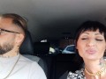 Jennyfer Stone in auto con Ladymuffin e Tommy A Canaglia