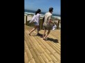 Perfect blowjob from my babe on public beach - Tonny and Mia