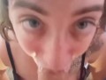 Sloppy deepthroat POV onlyfans