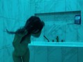 CUM WATCH TINY TEXIE TAKE A SHOWER AND GET DRIPPING WET