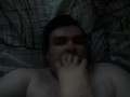 Артем сосет сам себе дрочит ногами лижет ноги self suck autofellatio self footjob