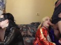 Harley Quinn vs Catwoman Oral Orgy