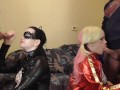 Harley Quinn vs Catwoman Oral Orgy