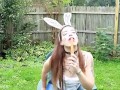Slutty Bunny Pee's Herself