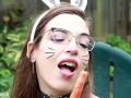 Slutty Bunny Pee's Herself