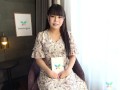 Sexy Amateur Japanese girl interview to be Japan Adult Video star - pussy licking pt 3 4K Must See!