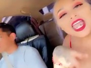 Keeping Myself entertained in LA Traffic 👅