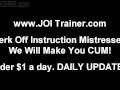JOI Jerking Domination And Femdom Masturbation Instruction Videos