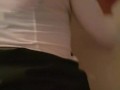 Hot secretary milf chained up, assfucked and throatfucked. Big facial 