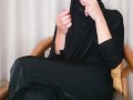 قرنية الجمال يريد ممارسة الجنس | Lewd Teen in hijab Smoking and Shaking her pussy