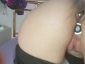 Butt Play! - British Stepmom Has Stepson Play with Bum & Pussy - Foxtail Butt Plug