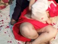 Desi cheating wife in red and white dress homemade HD PORNO XXX on porn hub hindi
