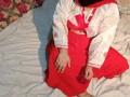 Desi cheating wife in red and white dress homemade HD PORNO XXX on porn hub hindi