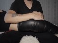 I Spanked Sexy Step Daughter In Leather Leggings