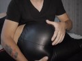 I Spanked Sexy Step Daughter In Leather Leggings