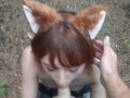 Wild Red Fox Pleasures Hiker in the Woods and Becomes His New Pet - AUTUMN / FALL SPECIAL Halloween