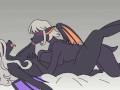 Halloween Threesome (Furry Hentai Animation)