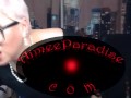 Sincere orgasm of a mature russian webcam whore AimeeParadise in a burgundy wig ))
