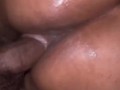 Fucking ebony slut after she gives me sloppy toppy | Rough Sex big dick small pussy 