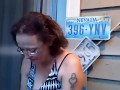 Smoking and conversation with Hot Milf
